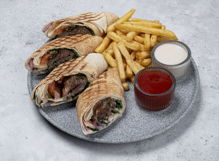 Lebanese Kofta Sandwich