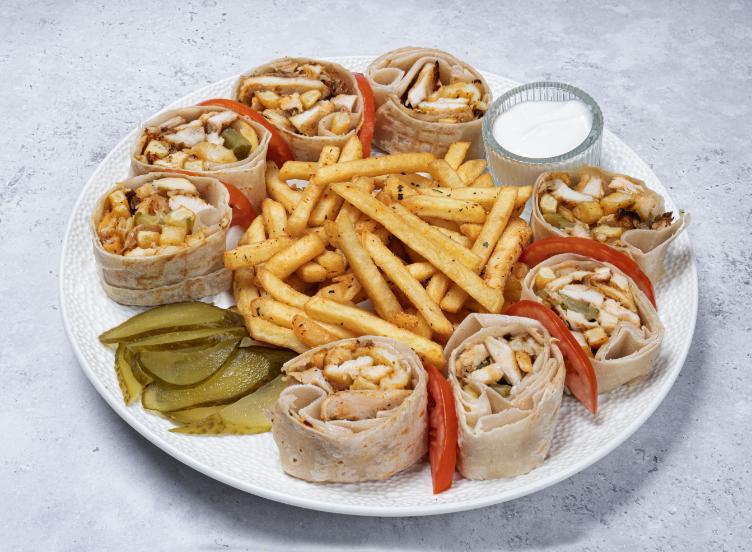 Lebanese Shawarma Rolls